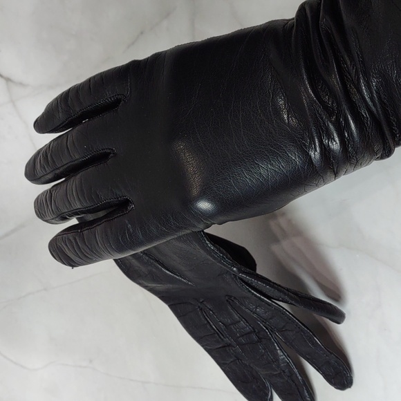 Kidskin Leather Gloves - Picture 3 of 5